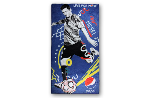 Custom full color dye sublimated beach towel